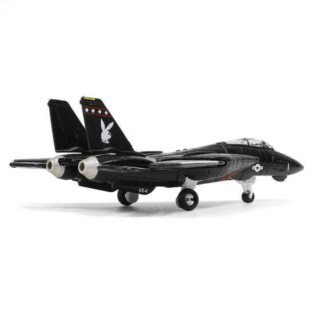 1/200 美国海军企业号航母甲板 + 4寸传奇 F-14 雄猫系列 甲板#G 部分 + 1987年, 穆古海军基地, VX-4“测试评估中队”, 序号: 161444