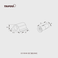 GS18048 双门碰感应开关