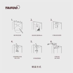 TF17127 经典圆灯（人体感应）