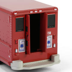 Step Van with Traffic Cone Mounts