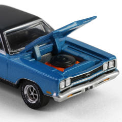 Plymouth GTX with Dodge D-200 & Flatbed Trailer