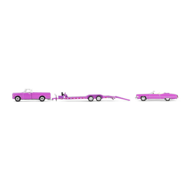 Cadillac Eldorado Convertible with  Chevrolet C30 & Heavy Duty Car Hauler
