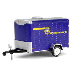 Cherokee with Small Cargo Trailer