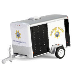 Silverado with Small Cargo Trailer