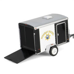 Silverado with Small Cargo Trailer