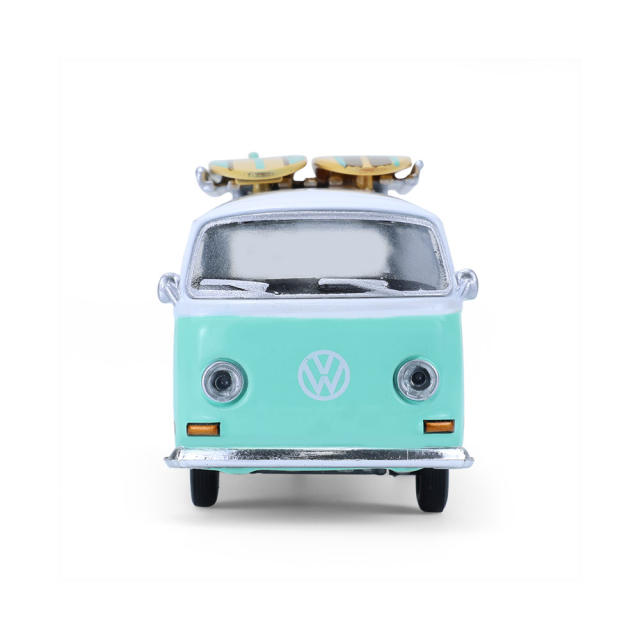 Type 2 with surfboards and Teardrop Trailer