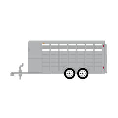 14-Foot Livestock Trailer