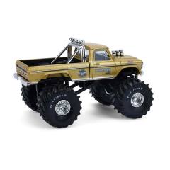 大脚1号50周年纪念版 - F-250改装怪兽卡车 (金属金)