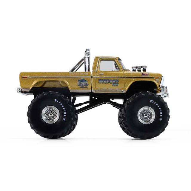 大脚1号50周年纪念版 - F-250改装怪兽卡车 (金属金)