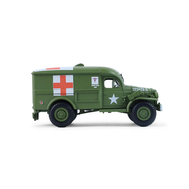 WC54 4x4救护车 - 美军二战战地救援传奇
