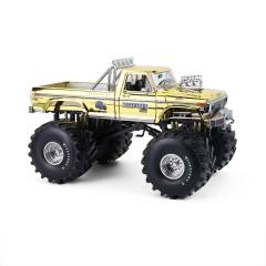 F-250怪兽卡车 - 粉碎王者系列 - 大脚怪1号50周年纪念版 - 金色电镀涂装（含鲍勃·钱德勒人偶限量版）