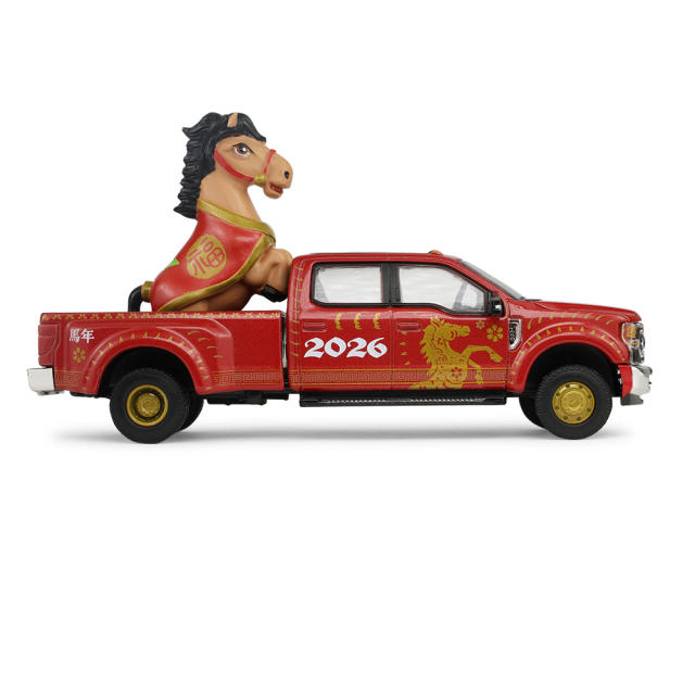 F-450皮卡 - 2026中国生肖马年（含马形配件）- 亚克力展示盒包装（新模）