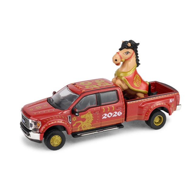 F-450皮卡 - 2026中国生肖马年（含马形配件）- 亚克力展示盒包装（新模）