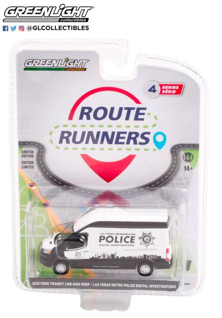 全顺长轴高顶警用厢车 - 拉斯维加斯都会警察局数字侦查组