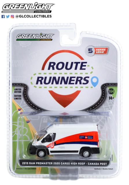 ProMaster 2500 高顶货运版 - 加拿大邮政