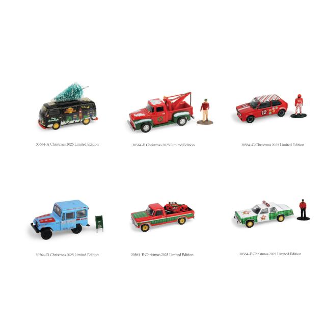 大众T2厢式货车（含圣诞树配件）- 2025圣诞限定