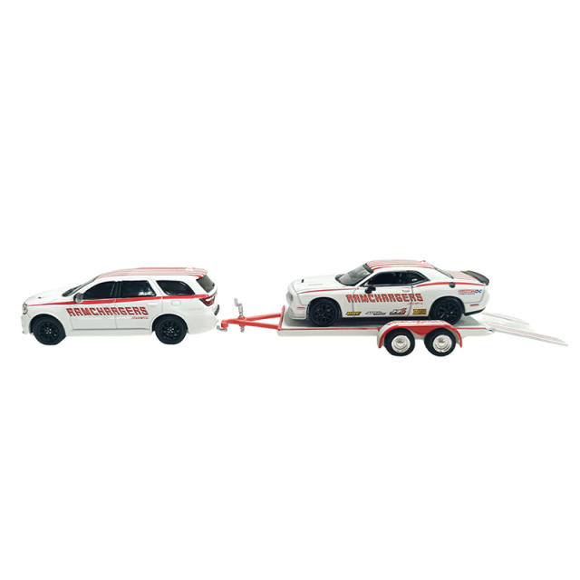 Durango配2016款道奇Challenger SRT Hellcat高性能跑车（含平板运输拖车）