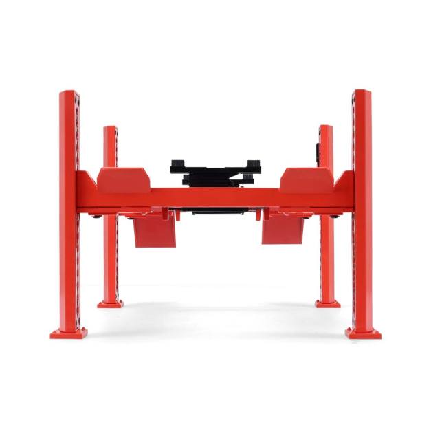 四柱举升机 - 红色