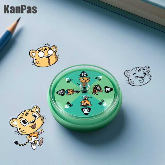 KanPas 卡通儿童专用指南针,教学专用,轻量化,罗盘/ A-53-KL
