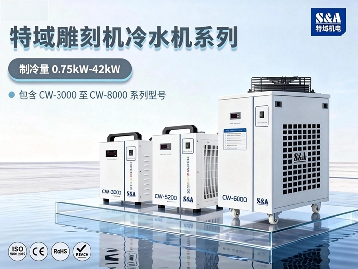 雕刻机冷水机怎么选?激光雕刻设备冷却方案与型号推荐