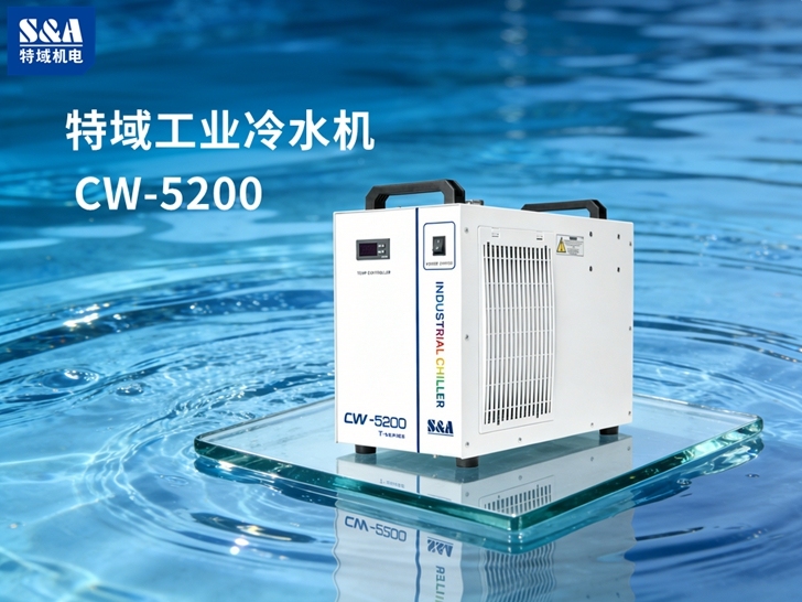 适用于激光、数控和印刷设备的经济型工业冷水机