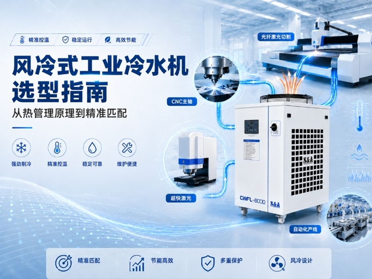 风冷式工业冷水机选型指南：从热管理原理到精准匹配
