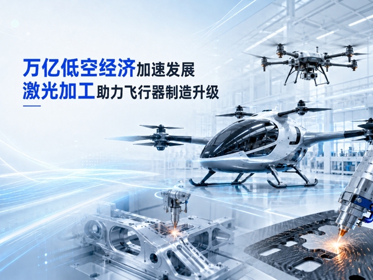 万亿低空经济加速发展，激光加工助力飞行器制造升级