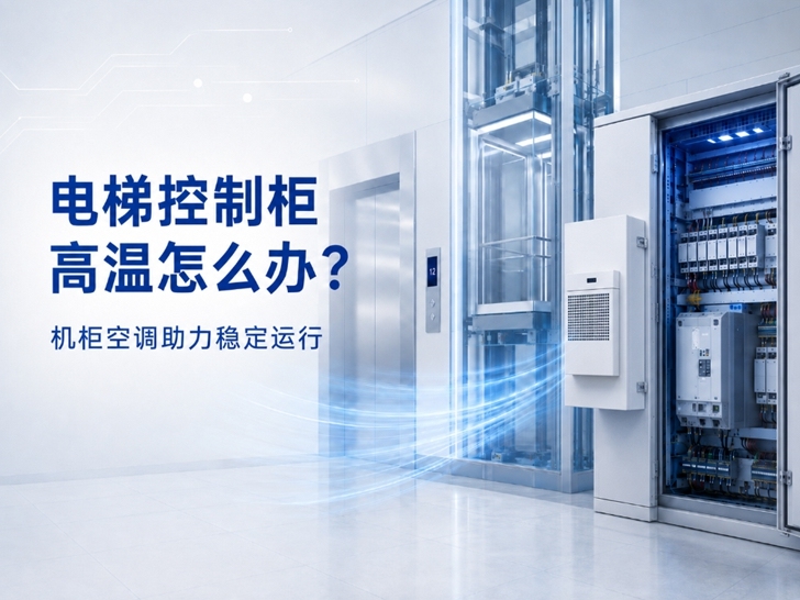 电梯控制柜高温怎么办?机柜空调助力设备稳定运行