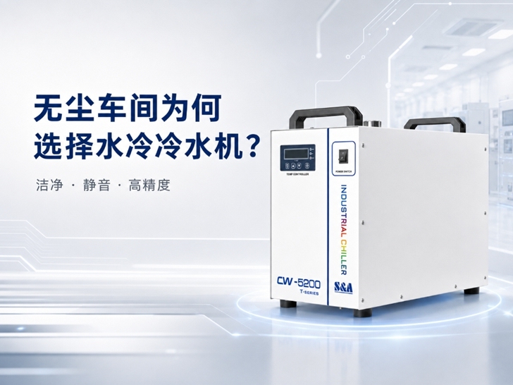 无尘车间为什么要用水冷冷水机?封闭环境温控核心逻辑