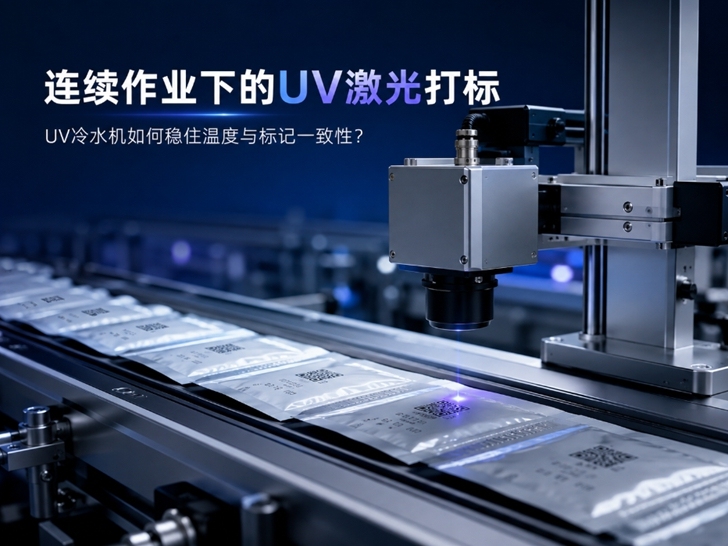 连续作业下的UV激光打标：UV冷水机如何稳住温度与标记一致性？