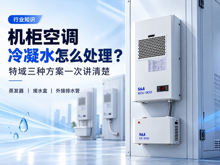机柜空调冷凝水怎么处理?特域三种方案一次讲清楚