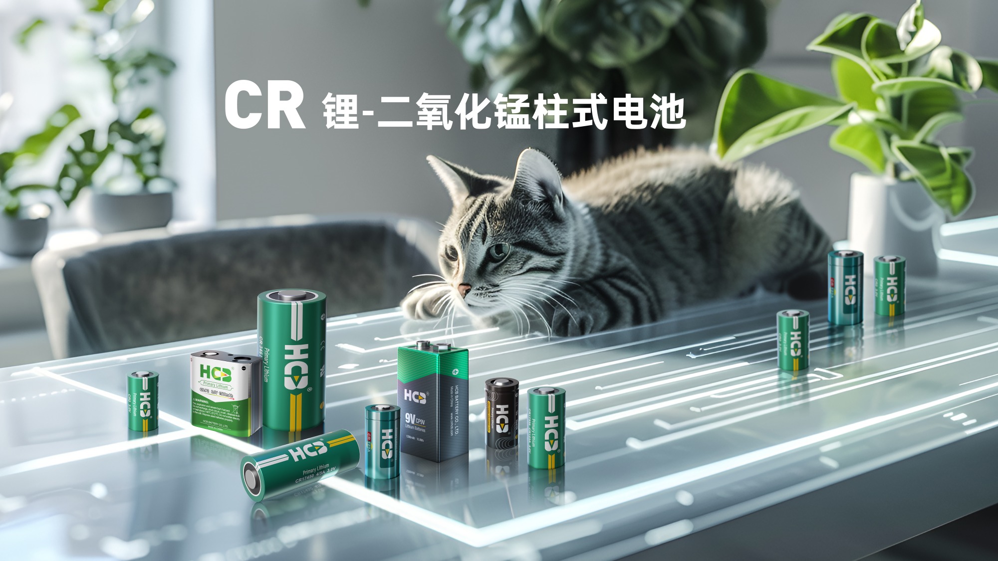 锂-二氧化锰柱式电池