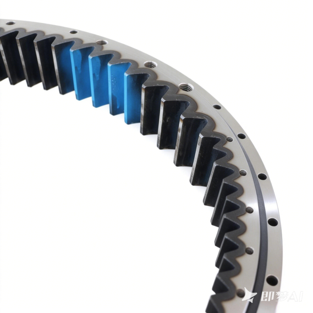 Excavator slew ring