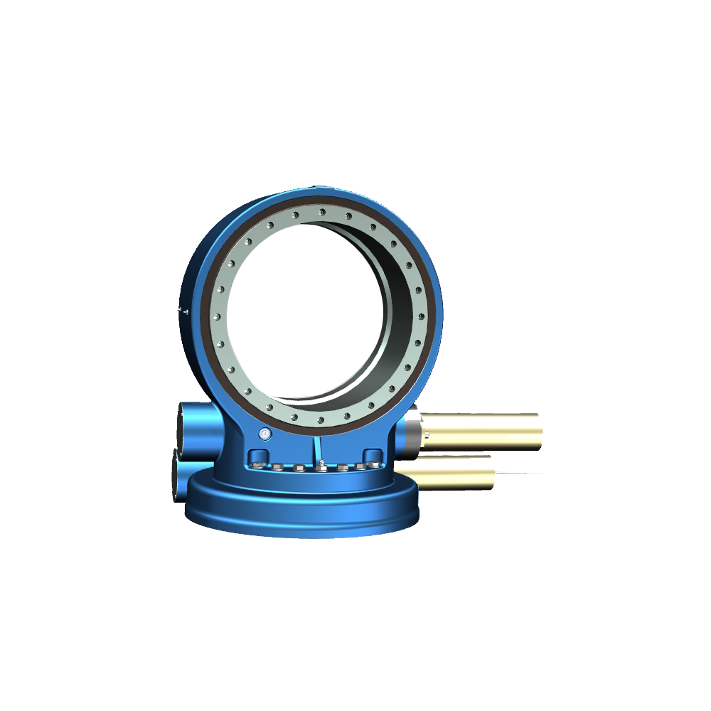 Dual axis slewing drive