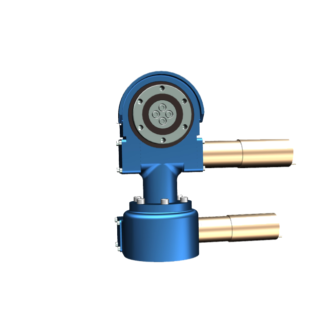 Dual axis slewing drive
