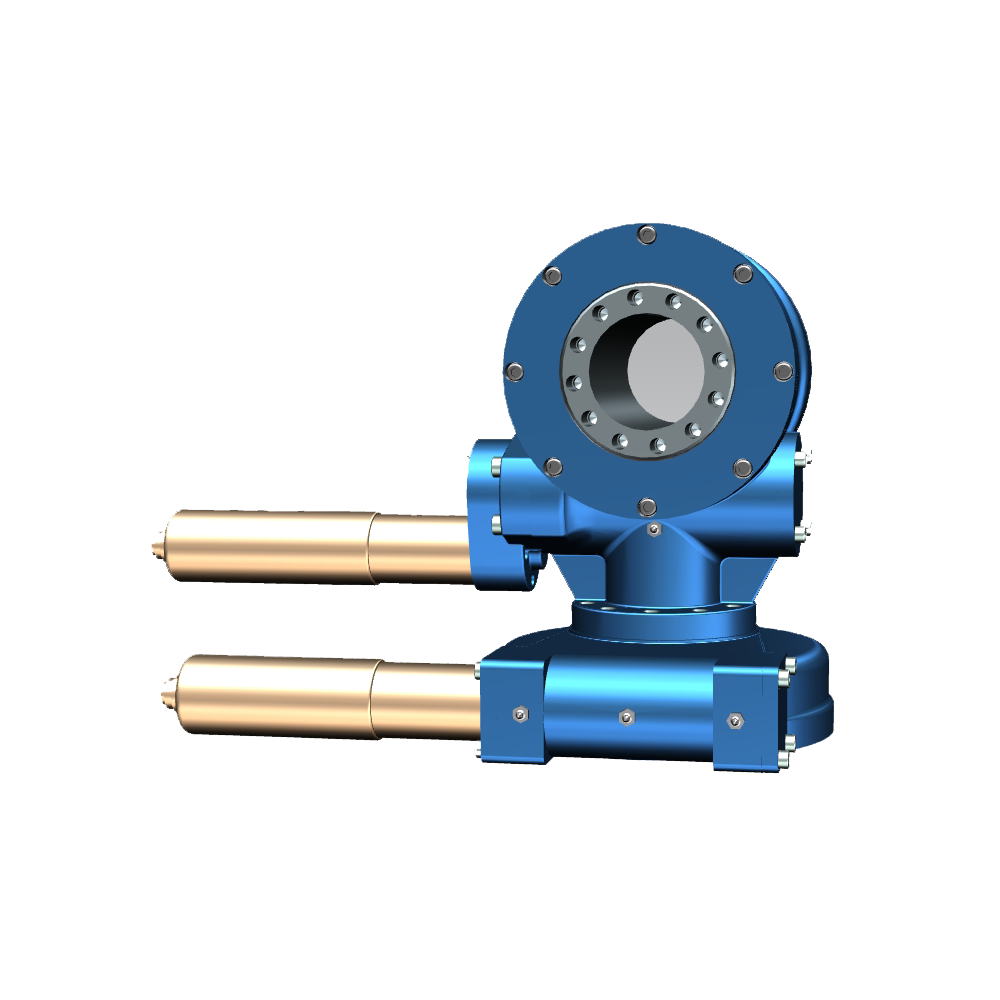 Dual axis slewing drive