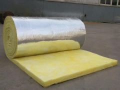 Yellow Glass Wool blanket with Aluminium Foil  for Thermal insulation