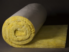 yellow  centrifugal glass wool blanket for insulation