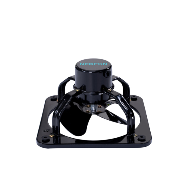 Open wide exhaust fan