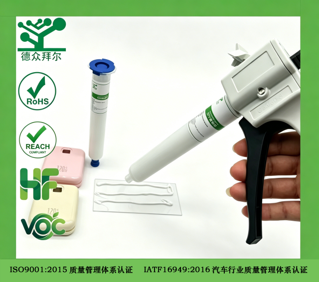 704  白色密封胶,东莞拜尔电子材料,704 白胶电子密封胶 汽车大灯 / 适配器 / 充电宝外壳防水粘接硅橡胶