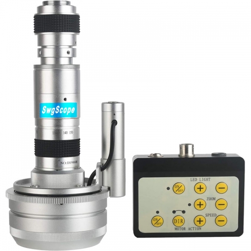 SWG-H3D Industrial microscope lens automatic 360° rotation 3D continuous zoom lens