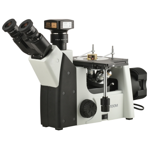 50X-500X Inverted Metallurgical Microscope 25MP HD USB 3.0 Measurement Camera