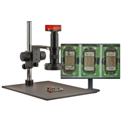 18X-138X HD Industrial Electron Microscope 4K Camera can be Connected to a Computer