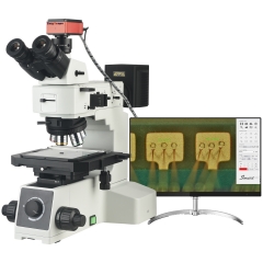 193X-1935X Light and Dark Field Electron Metallographic Microscope 4K HD Measurement Camera can be Connected to a Computer