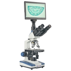 40X-2500X Electron Compound Lab Microscope 2 Million Pixels 9 