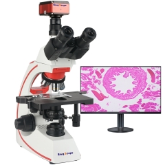 40X-1600X 研究级电子生物显微镜 830万像素4K相机