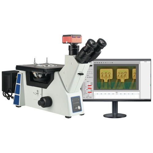 193X-1935X Inverted Light and Dark Field Electron Metallurgical Microscope 4K HD Measurement Camera