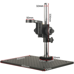 Microscope optical platform bracket,Lens Frame Diameter 50mm Fine Tuning Accuracy 0.002mm