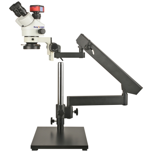 27X-174X Trinocular 4K HD Stereo Electron Measurement Microscope