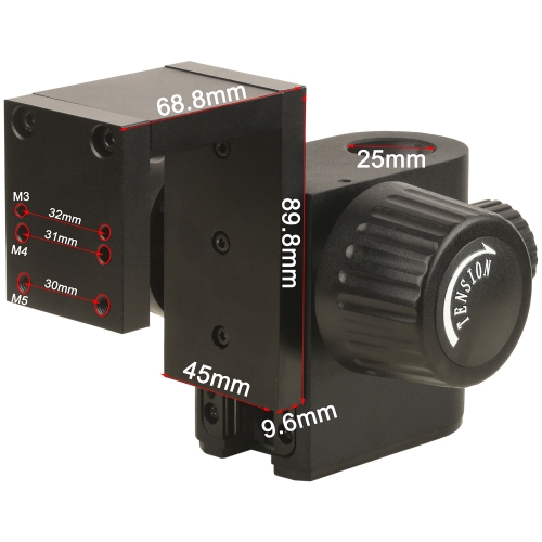 25mm Column Hole Microscope Focus Bracket 30-32mm Screw hole Distance Camera Mounting Bracke